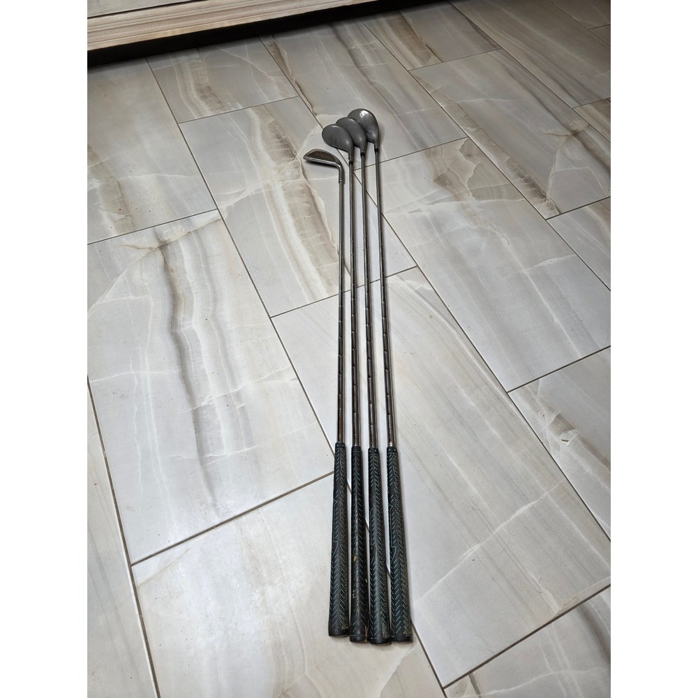 Northwestern Golf Club Set 1 3 5 Woods Tom Weiskopf 4 Iron Ultimate Stainless - Picture 16 of 16